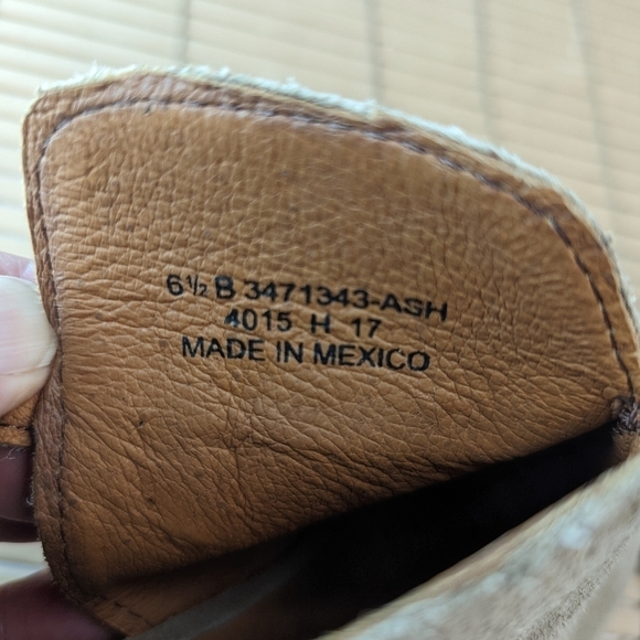 Frye Shoes Courtney Womens 6.5B ash Suede Booties Slingback Open Toe - Picture 11 of 11